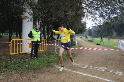 L'atleta guanyador del Cros Popular